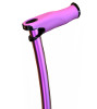 fashionable walking cane made of aerospace grade aluminum purple