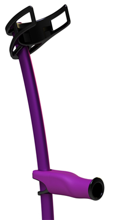 color forearm crutch