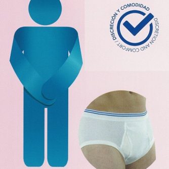 Male Reusable Underware. Absorbent for incontinence