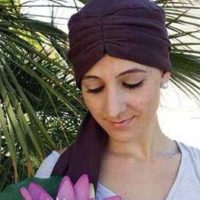 Scarf For Cancer Patients DRAPED DAHLIA